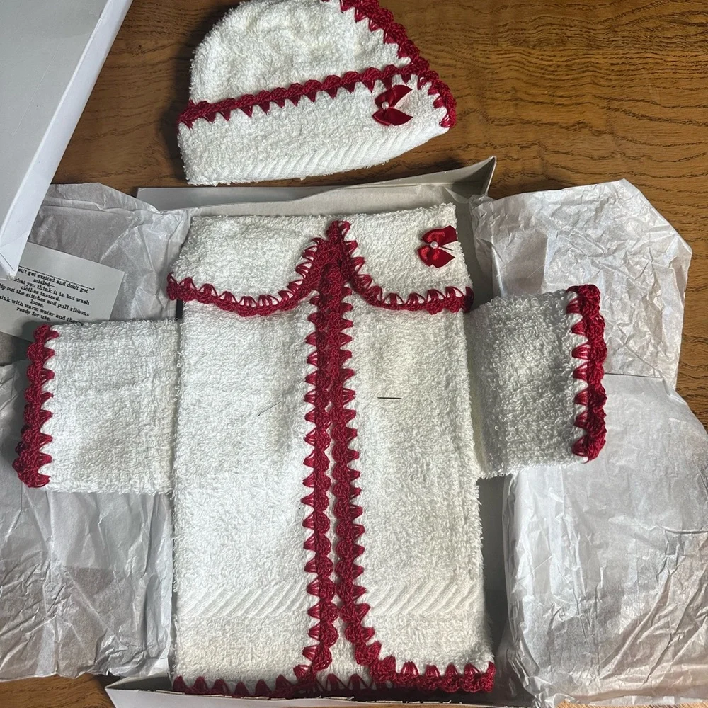 Wash cloths (joke baby gift)